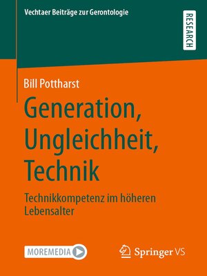 cover image of Generation, Ungleichheit, Technik